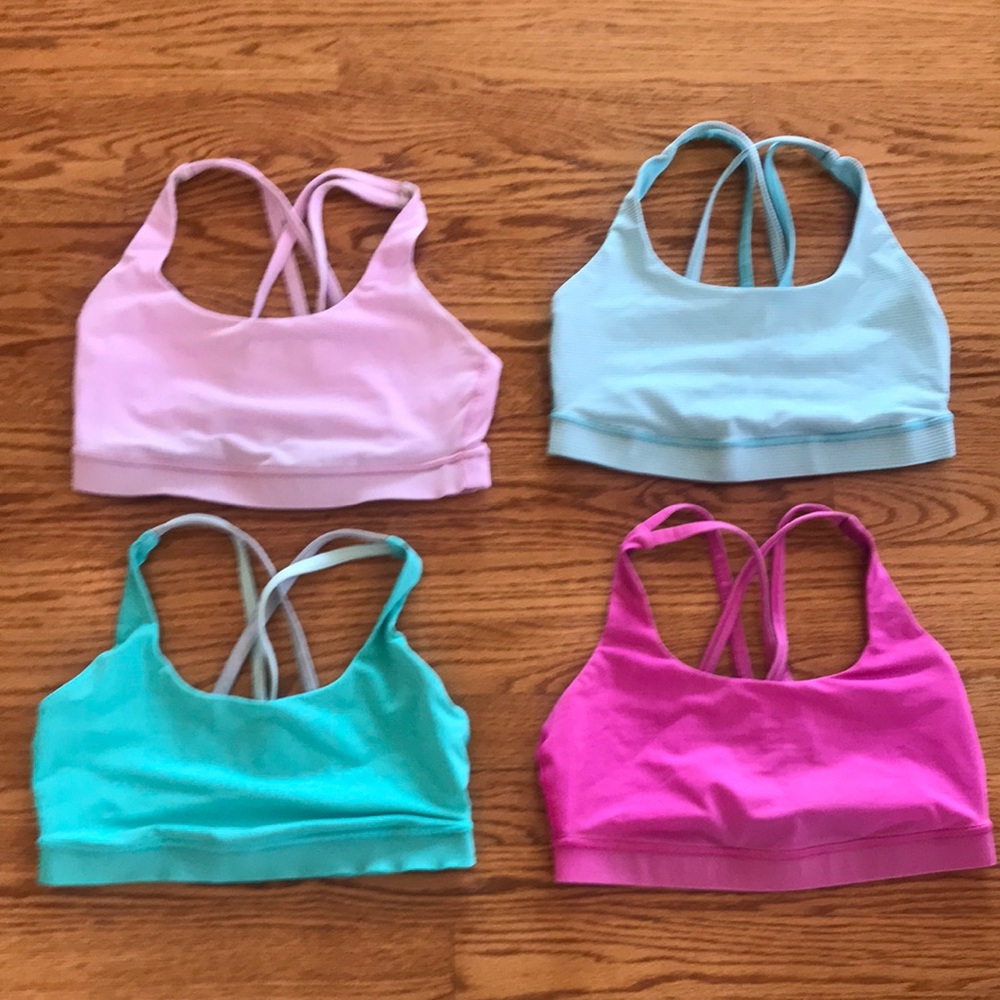 Lululemon Criss Cross Sports Bra- set of 4